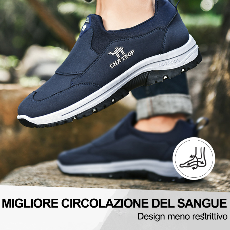 (🔥50% di sconto oggi - prendilo!) Scarpe ortopediche premium ed eleganti 👞 - Design ergonomico per alleviare il dolore
