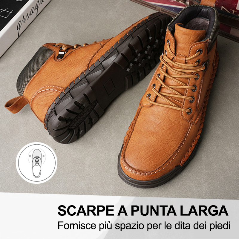 (🔥50% di sconto oggi - prendilo!) Scarpe ortopediche premium ed eleganti 👞 - Design ergonomico per alleviare il dolore