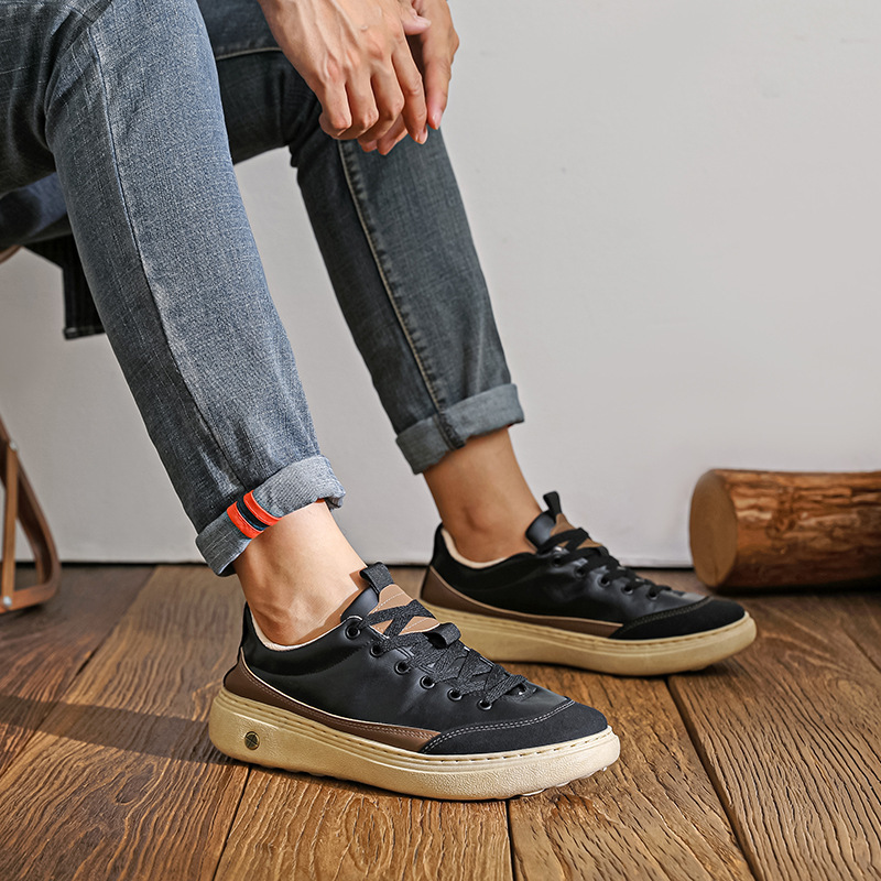 ⏰ Sconto del 70% oggi – Da non perdere! Scarpe ortopediche in pelle bovina dal design ergonomico, impermeabili e antiscivolo🦶efficaci nell'alleviare il dolore ai piedi✅️