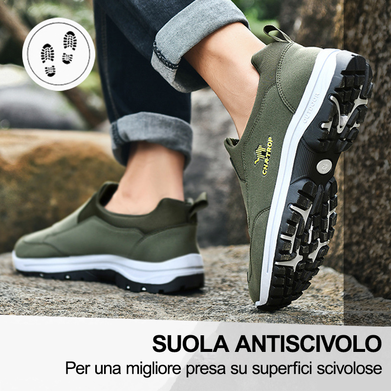 (🔥50% di sconto oggi - prendilo!) Scarpe ortopediche premium ed eleganti 👞 - Design ergonomico per alleviare il dolore