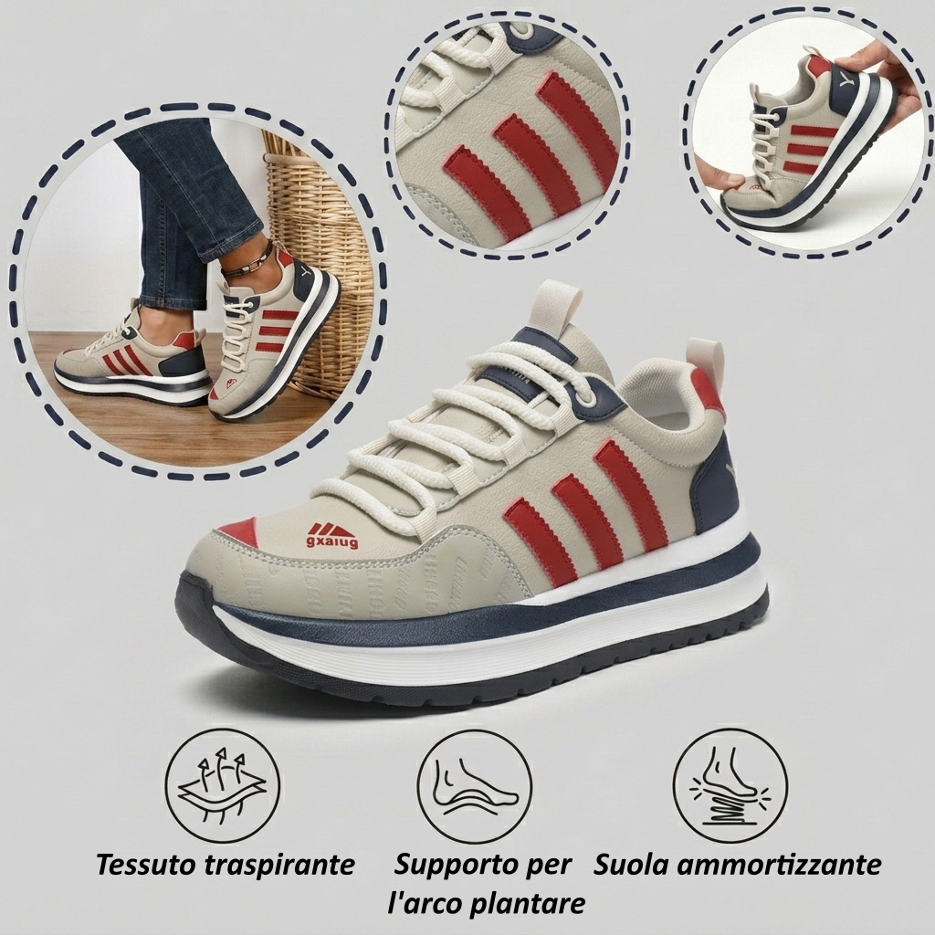 ⏰Offerta a tempo limitato oggi: 70% di sconto - non lasciartela sfuggire! Scarpe ortopediche di alta qualità, dal design ergonomico, impermeabili e antiscivolo, realizzate a mano in pelle pregiata. 👞