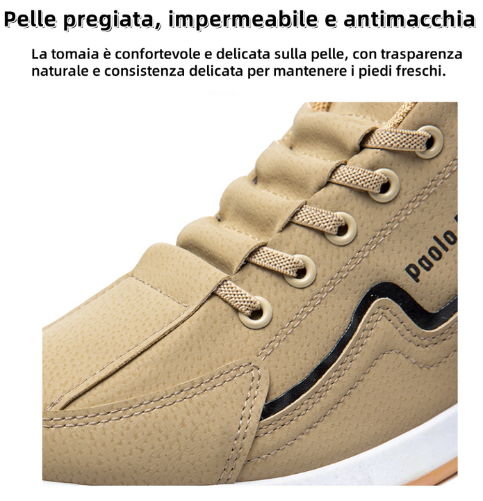 【⏰Sconto del 50% oggi - da non perdere】 Scarpe ortopediche dal design ergonomico - pelle di alta qualità + cuciture a mano 👞