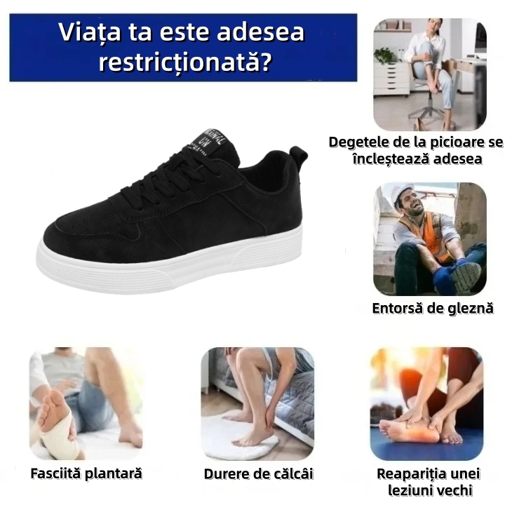 【⏰Ultimo giorno, 70% di sconto! Non perdete l'occasione!】Scarpe ortopediche ergonomiche con assorbimento degli urti, ✅️scarpe ortopediche salutari progettate specificamente per gli uomini europei.