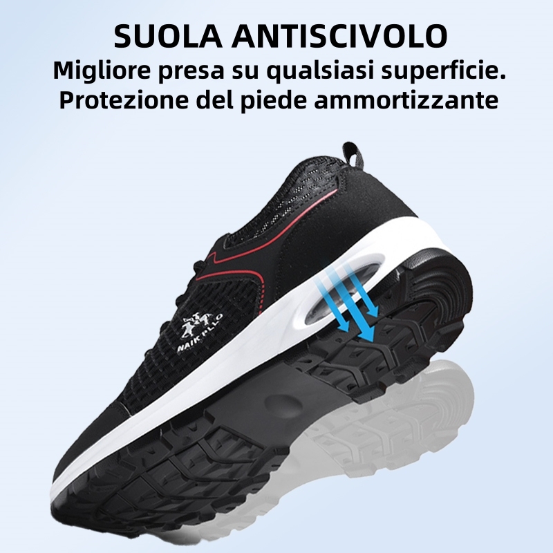 🔥 (Ultimo giorno) Sconto del 50% per un periodo limitato: non perdere questa occasione ⏰ Scarpe ortopediche da uomo traspiranti 👞 - Elimina dolori alle gambe e alla schiena - Design ergonomico