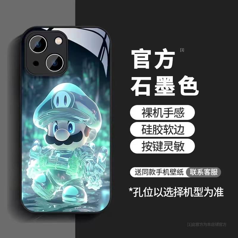 【iPhone17系列 新品上市】iPhone 全系列高品質金屬漆玻璃 可愛油畫風保護殼 強力抗摔不傷機 防刮耐磨不留紋，全包保護！