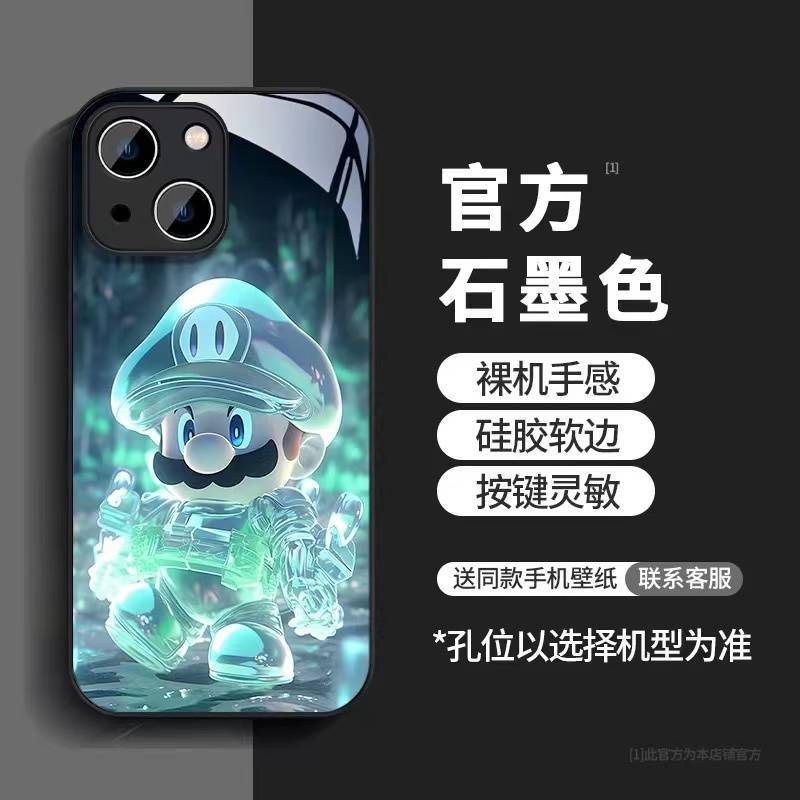 【iPhone17系列 新品上市】iPhone 全系列高品質金屬漆玻璃 可愛油畫風保護殼 強力抗摔不傷機 防刮耐磨不留紋，全包保護！