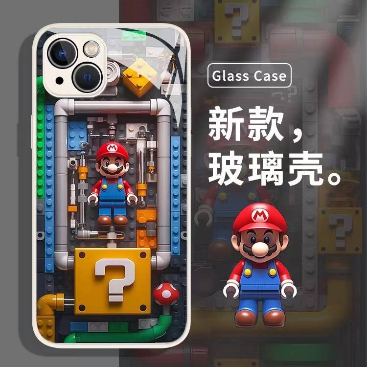 【iPhone17系列 新品上市】iPhone 全系列高品質金屬漆玻璃 可愛油畫風保護殼 強力抗摔不傷機 防刮耐磨不留紋，全包保護！