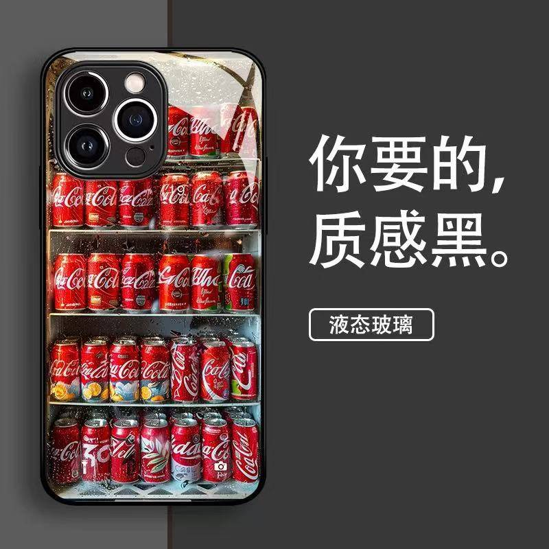 【iPhone17系列 新品上市】iPhone 全系列高品質金屬漆玻璃 可愛油畫風保護殼 強力抗摔不傷機 防刮耐磨不留紋，全包保護！