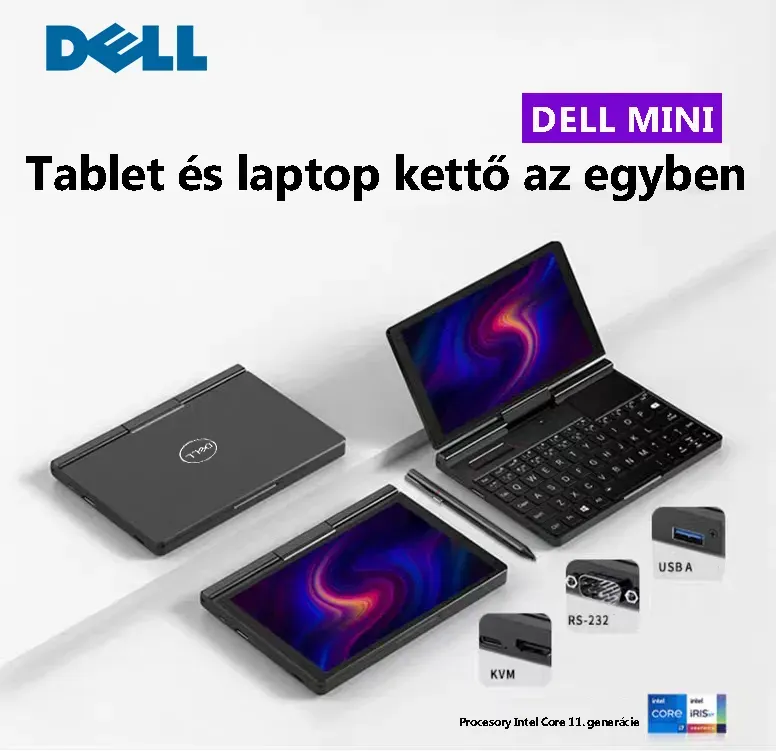 GPD Pocket 3 2025 11th i3 1125G4 8" inch 16GB 512GB PCIE SSD engineer engineering professional touch screen mini 2 in 1 windows 11 notebook laptop