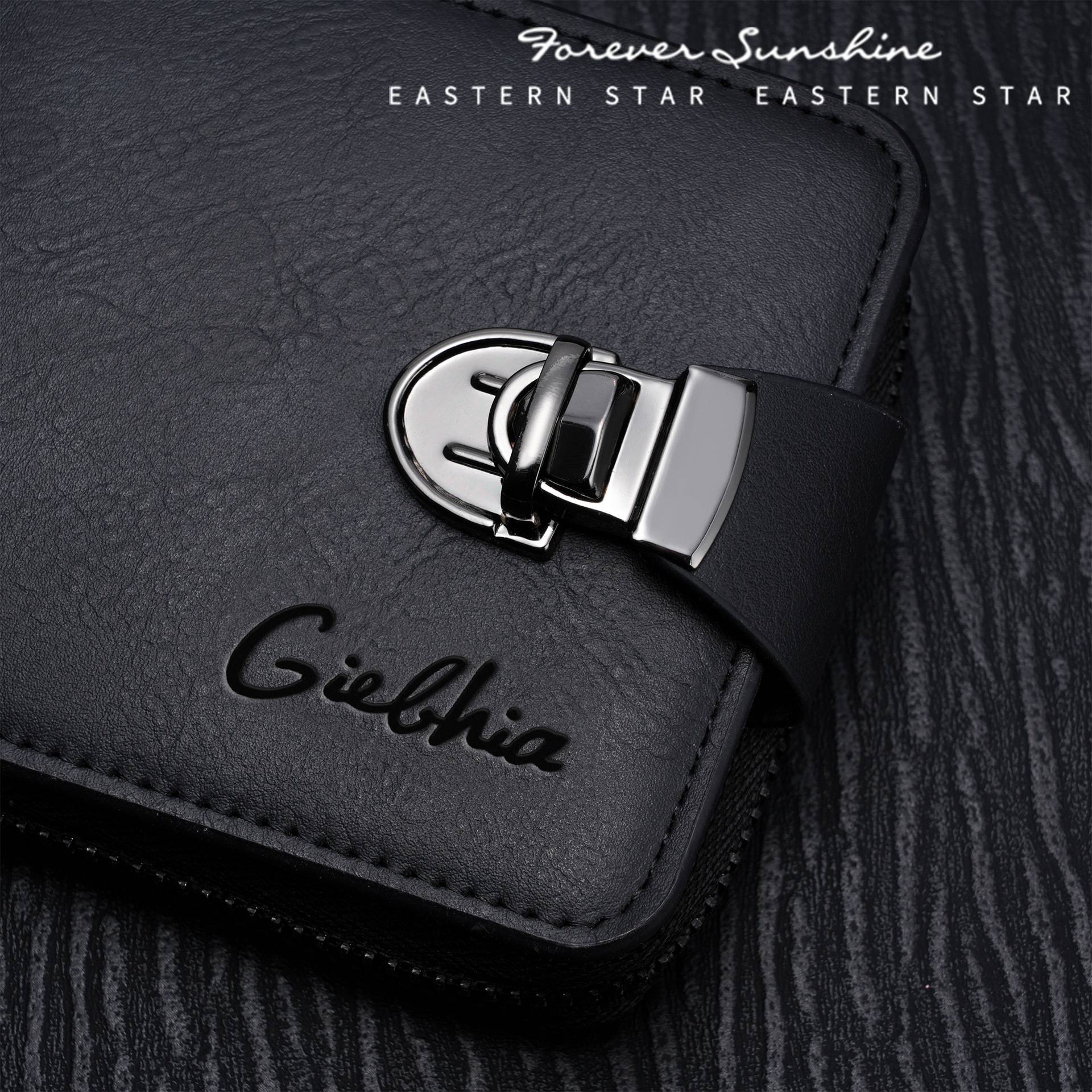 新款男士大容量多卡位皮夾