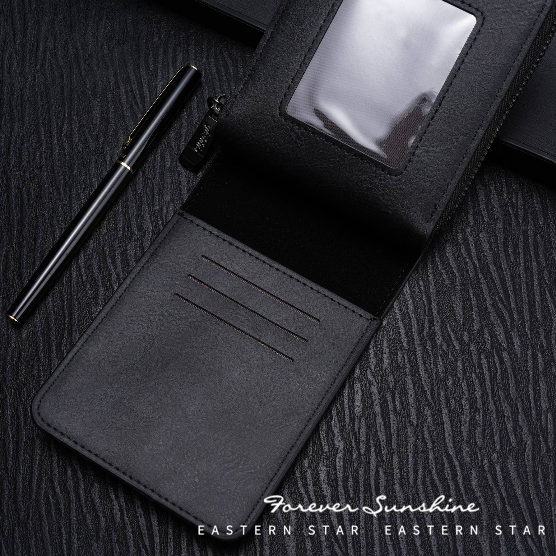 新款男士大容量多卡位皮夾