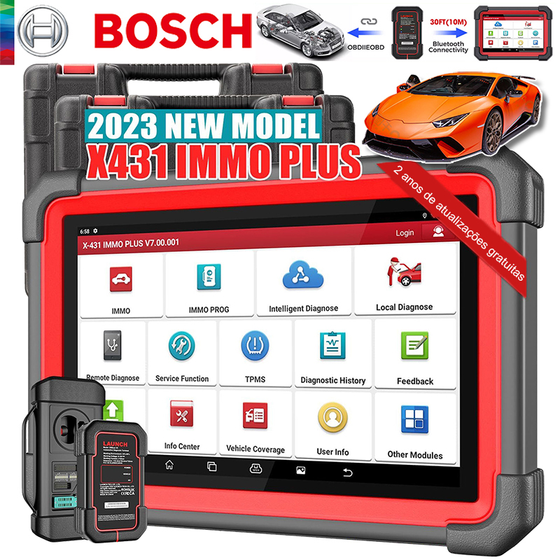 BOSCH Pros sistemos diagnostikos įrankis, OBD2 skaitytuvas visoms sistemoms