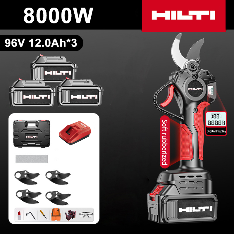 HILTI 15000W kefe nélküli motoros lítium akkumulátoros teleszkópos metszőolló