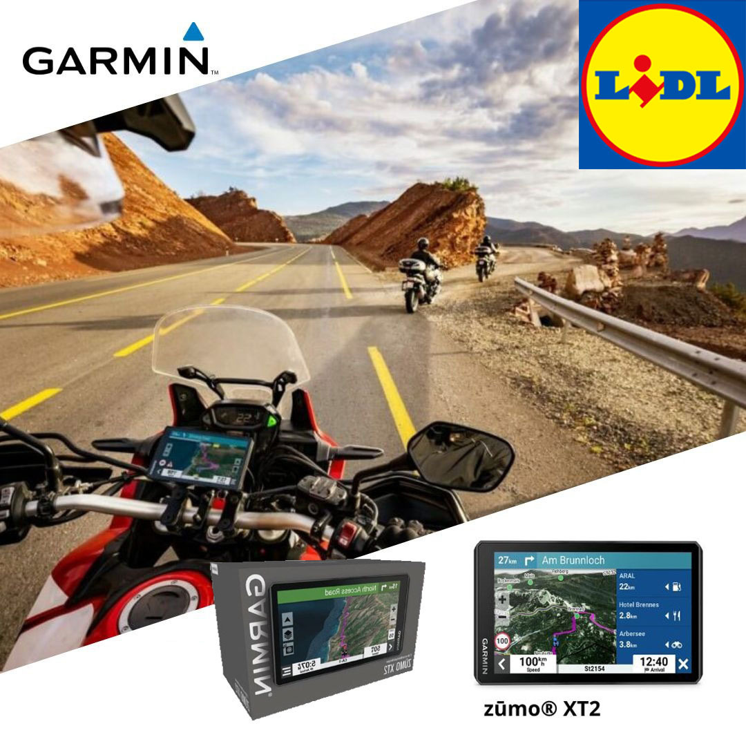 Der neue LIDL-Markt ist nun offiziell eröffnet! Garmin Zumo XT2 – Motorrad-Navi mit 6-Zoll-Bildschirm