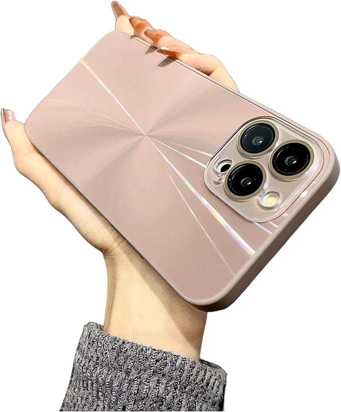 光放射紋手機殼｜牛油果綠電鍍邊框 防刮耐用