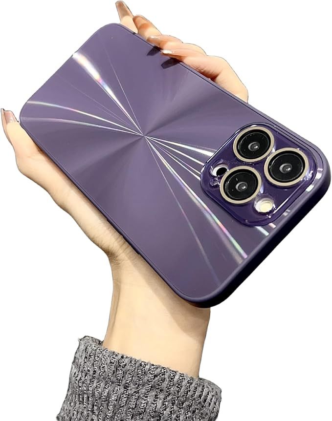 光放射紋手機殼｜牛油果綠電鍍邊框 防刮耐用