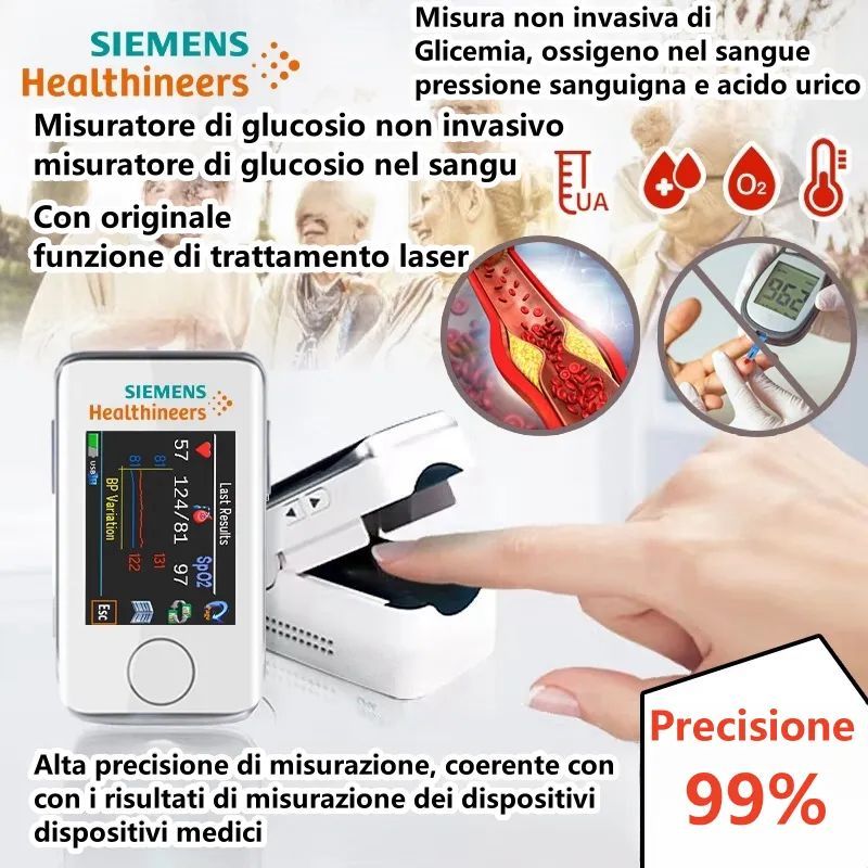 Veliko sniženje cijene! Siemensov prvi neinvazivni multifunkcionalni mjerač glukoze u krvi.