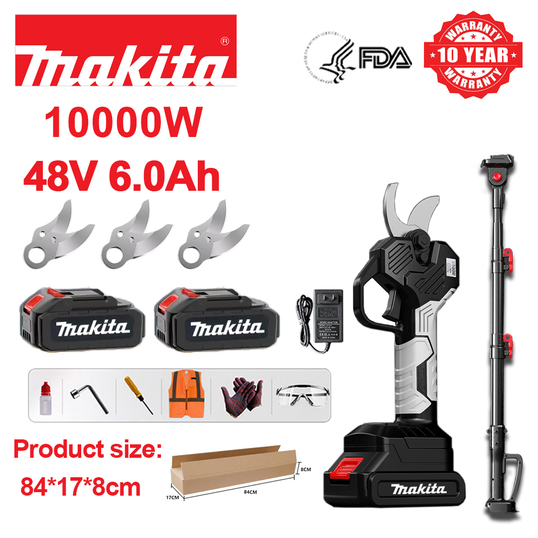 Makita 15000W professzionális kefe nélküli lítium akkumulátoros metszőolló