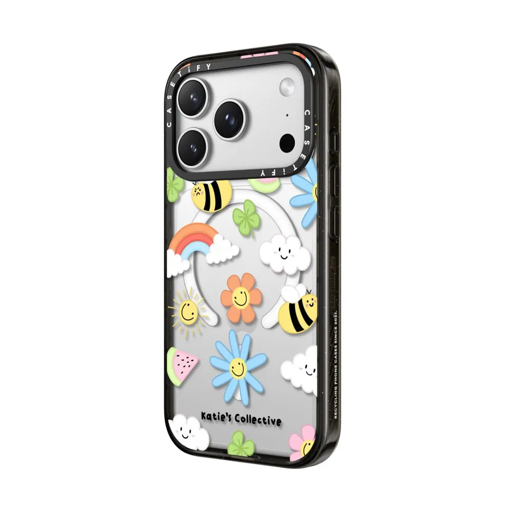 CASETIFY聯名白雲彩虹蘋果17promax手機殼