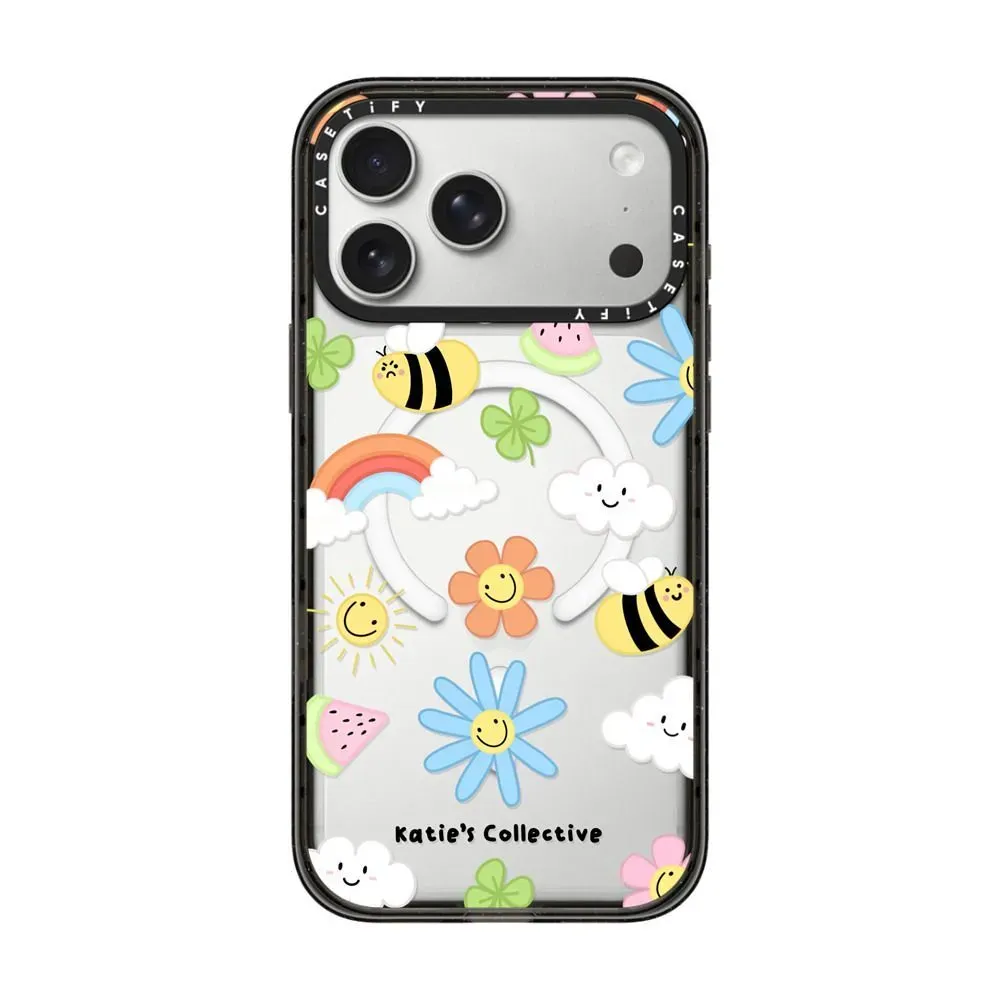 CASETIFY聯名白雲彩虹蘋果17promax手機殼