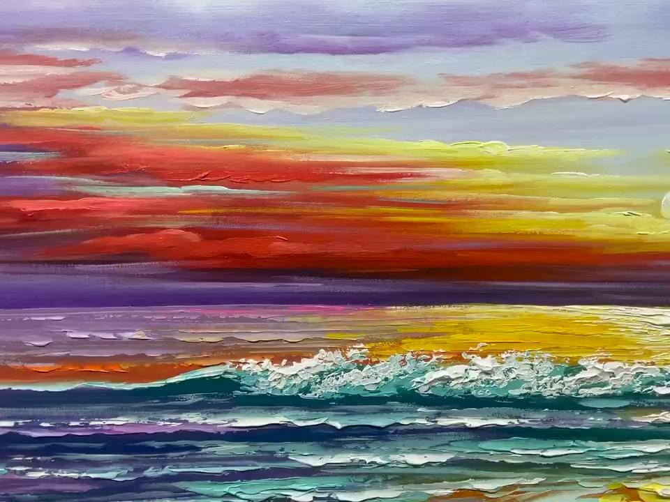 Ocean Sunset Elegance