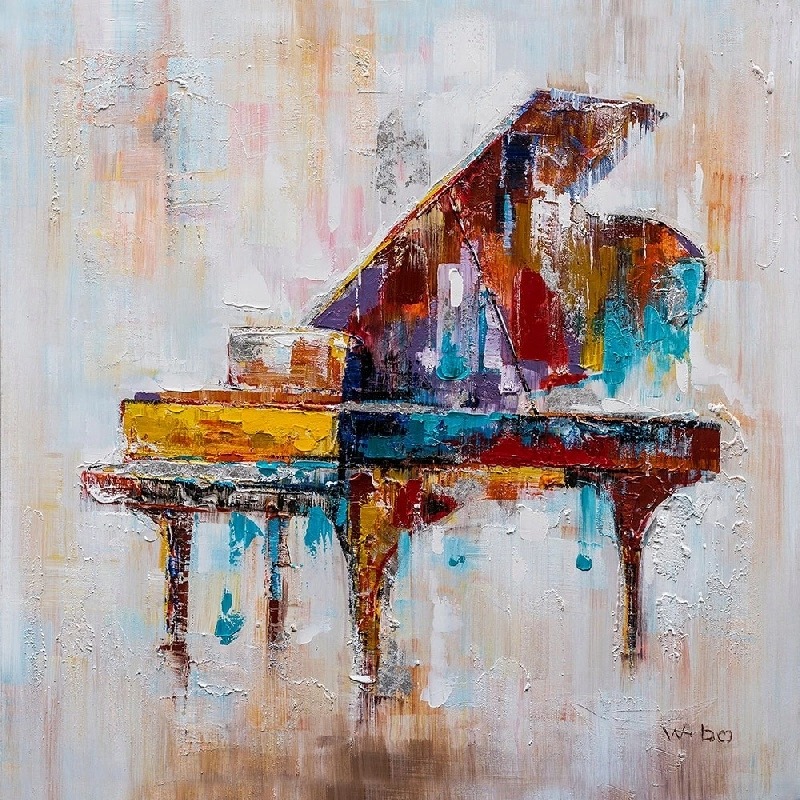 Melodic Abstract Piano Art