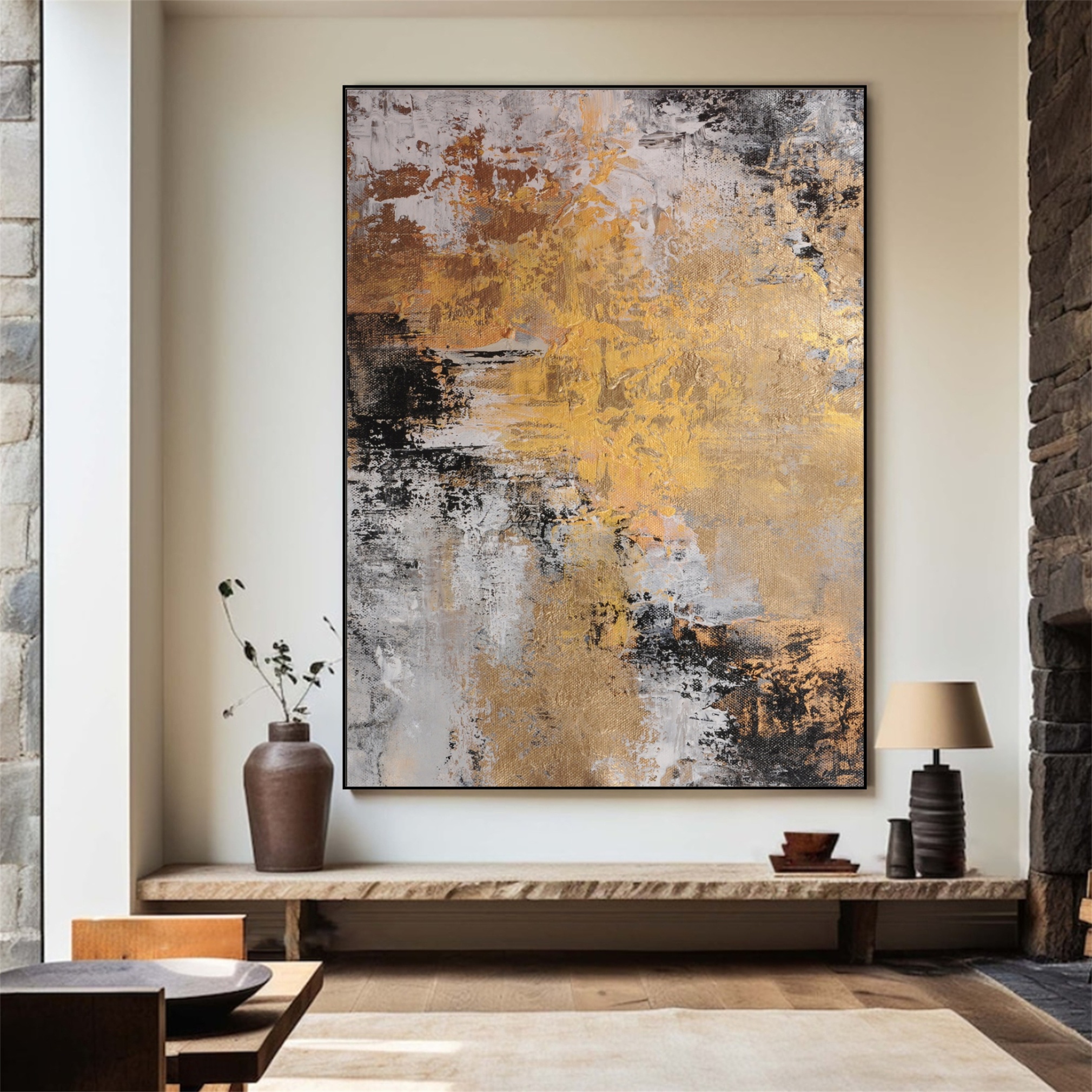 Luxury Gold Wall Art