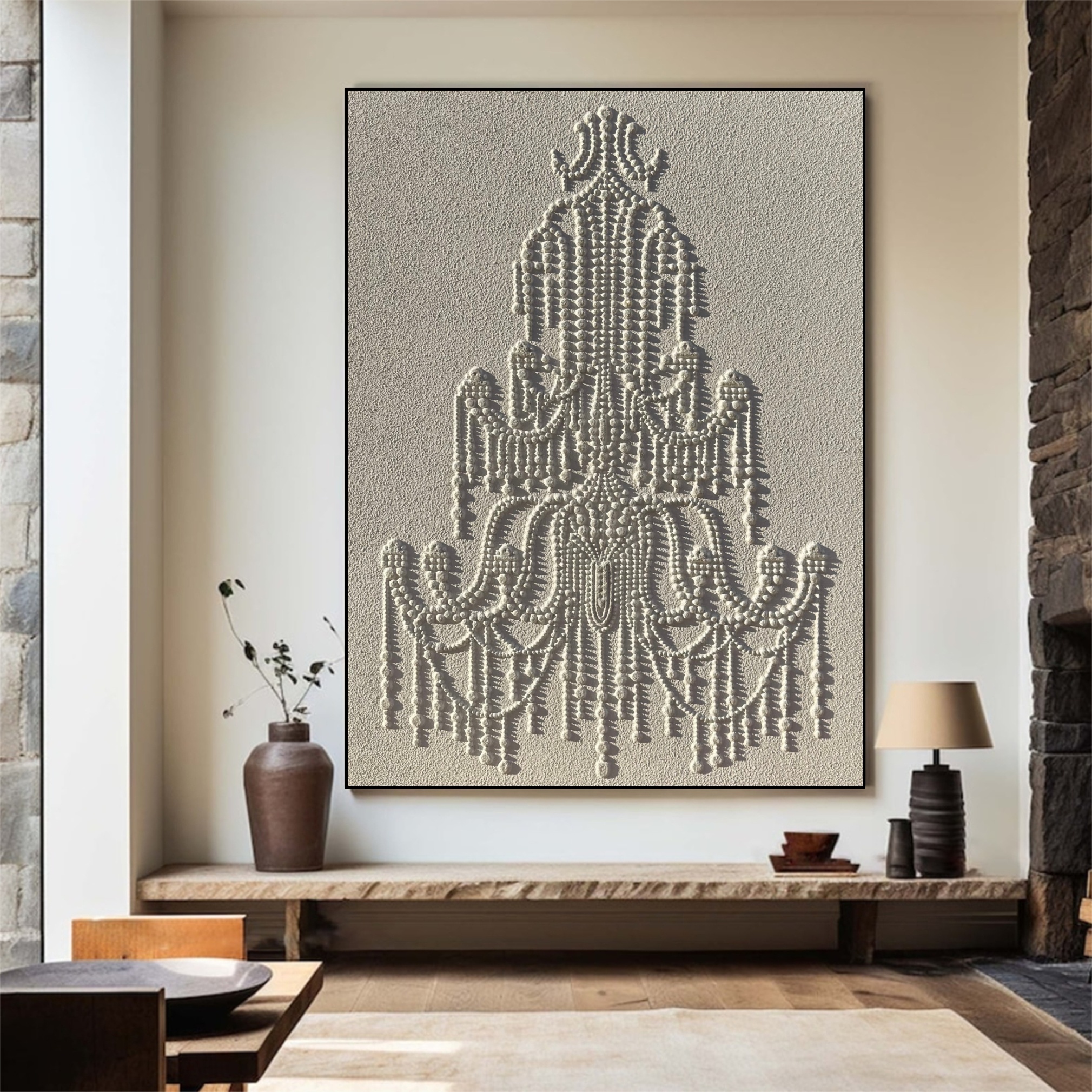 Beaded Luminary Elegance