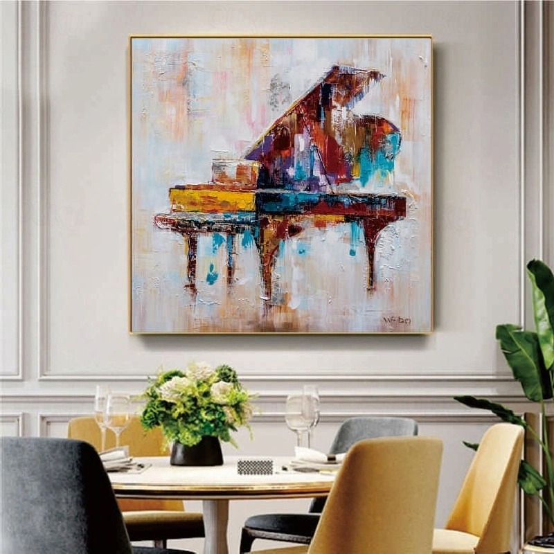 Melodic Abstract Piano Art