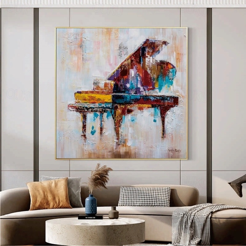 Melodic Abstract Piano Art