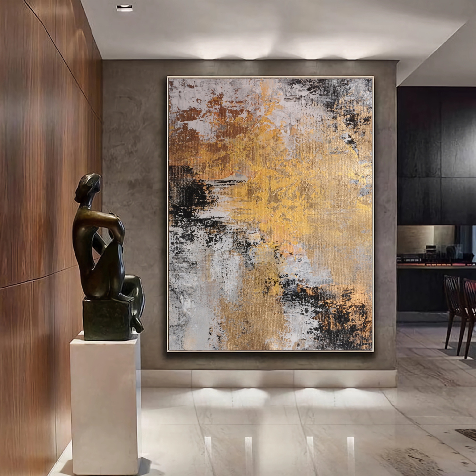 Luxury Gold Wall Art