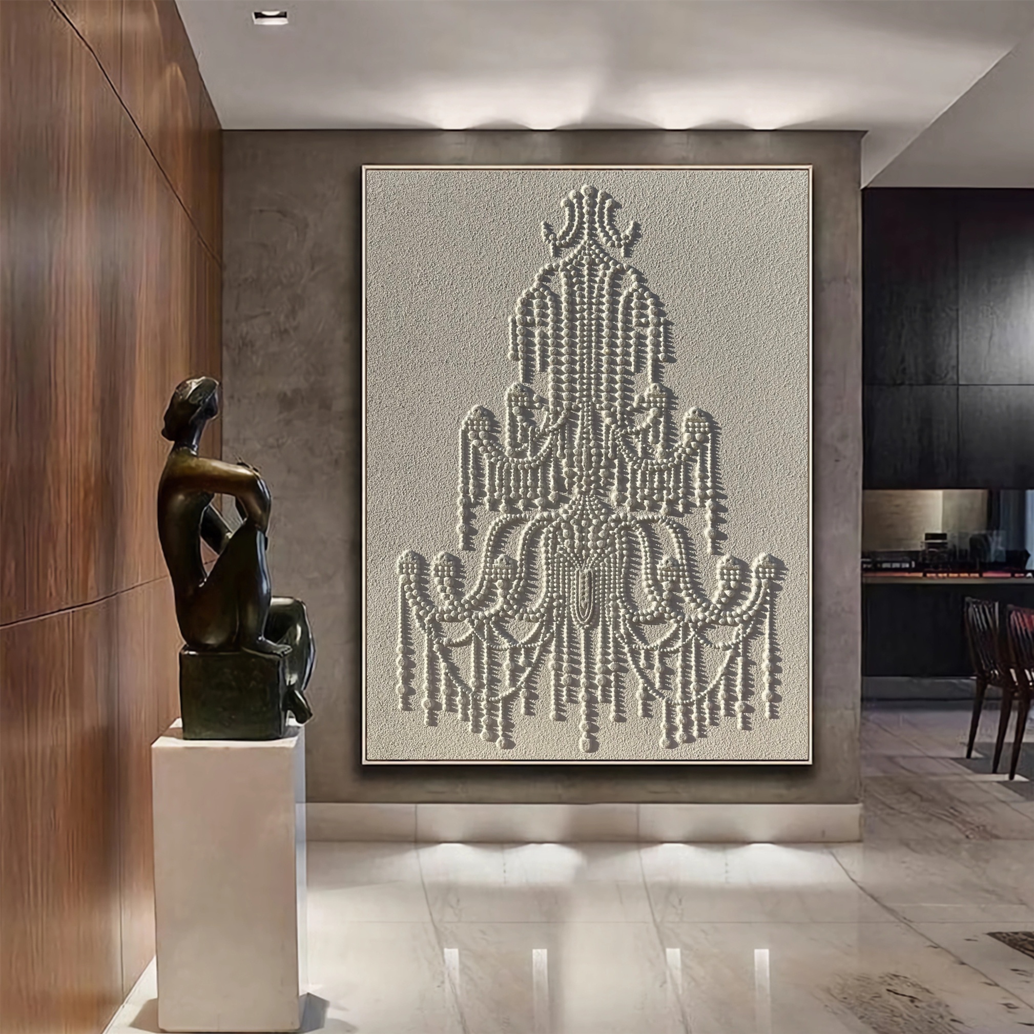 Beaded Luminary Elegance