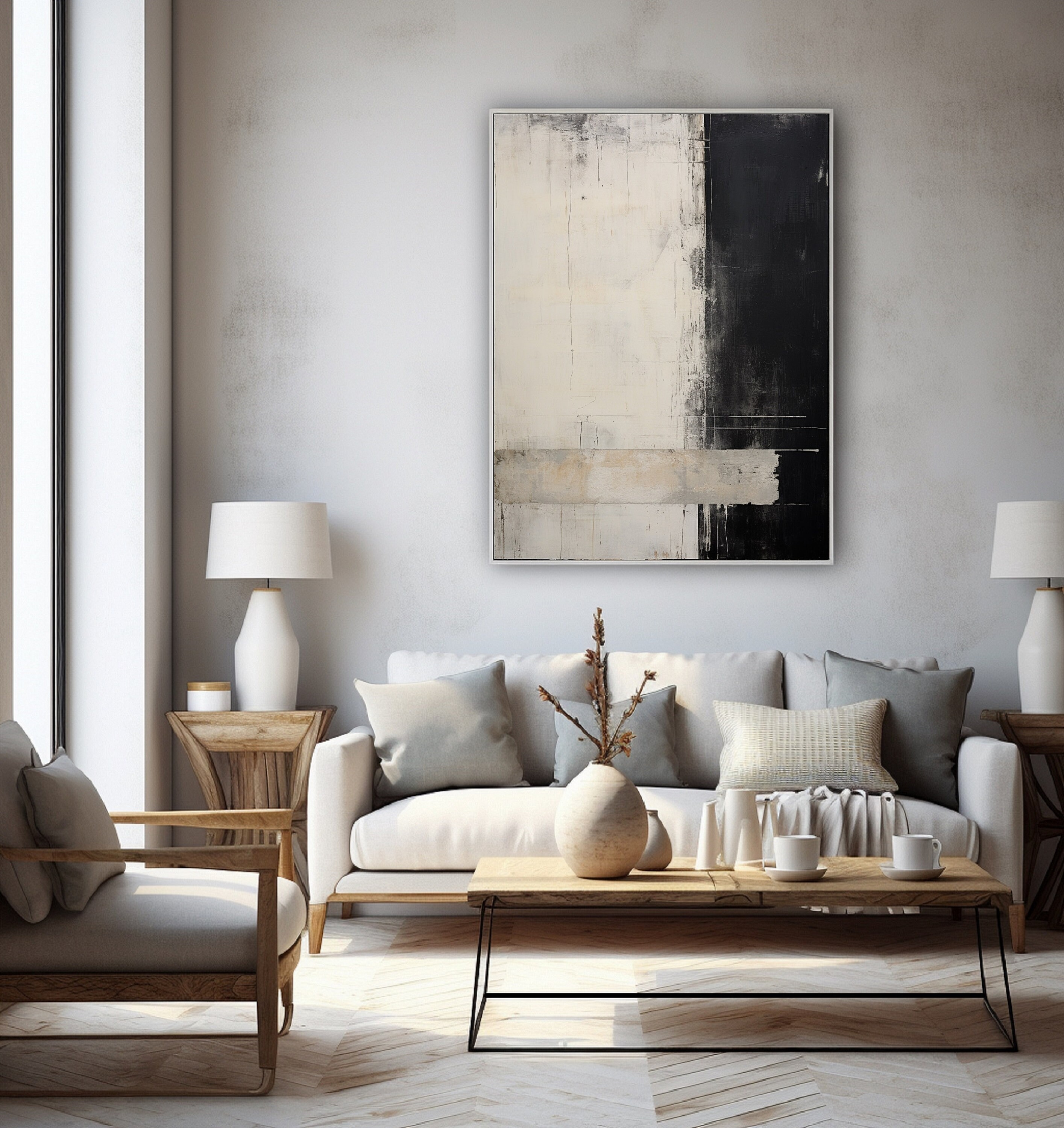 Contemporary Texture Canvas