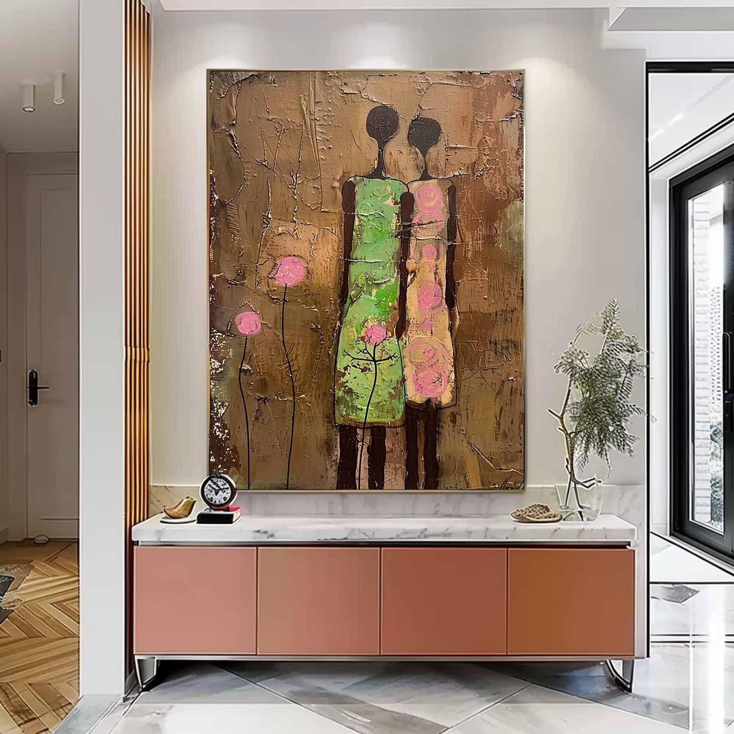 Abstract Guardian Duo