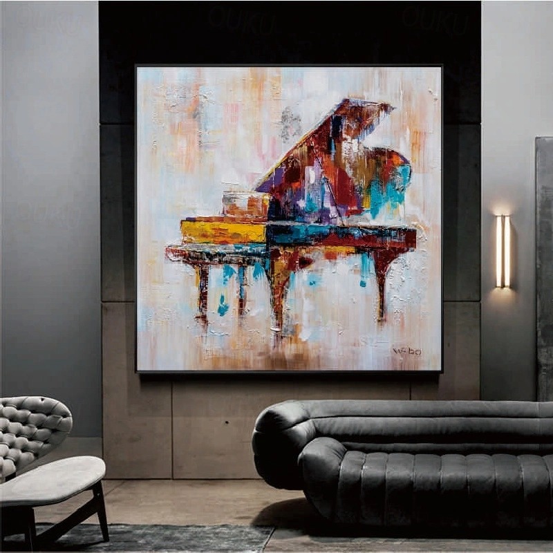 Melodic Abstract Piano Art