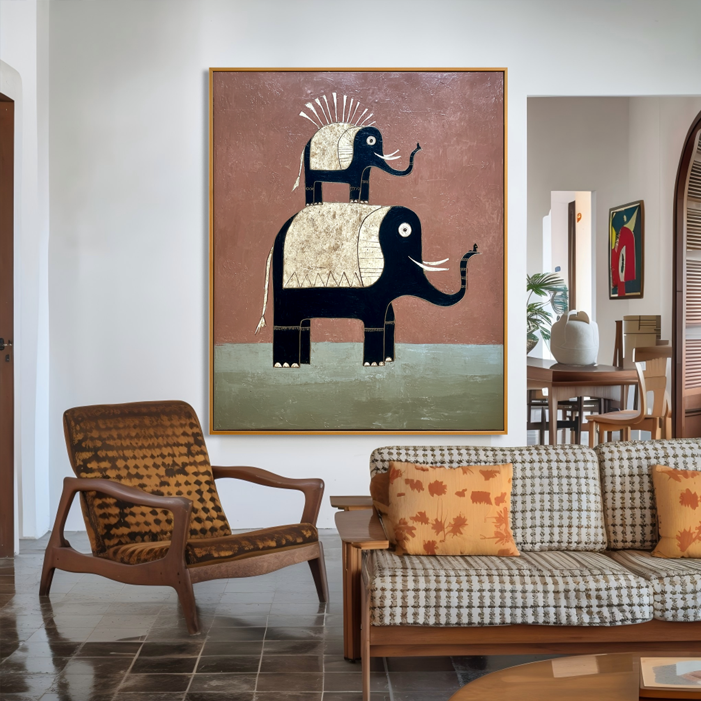 Elephant Duo Harmony