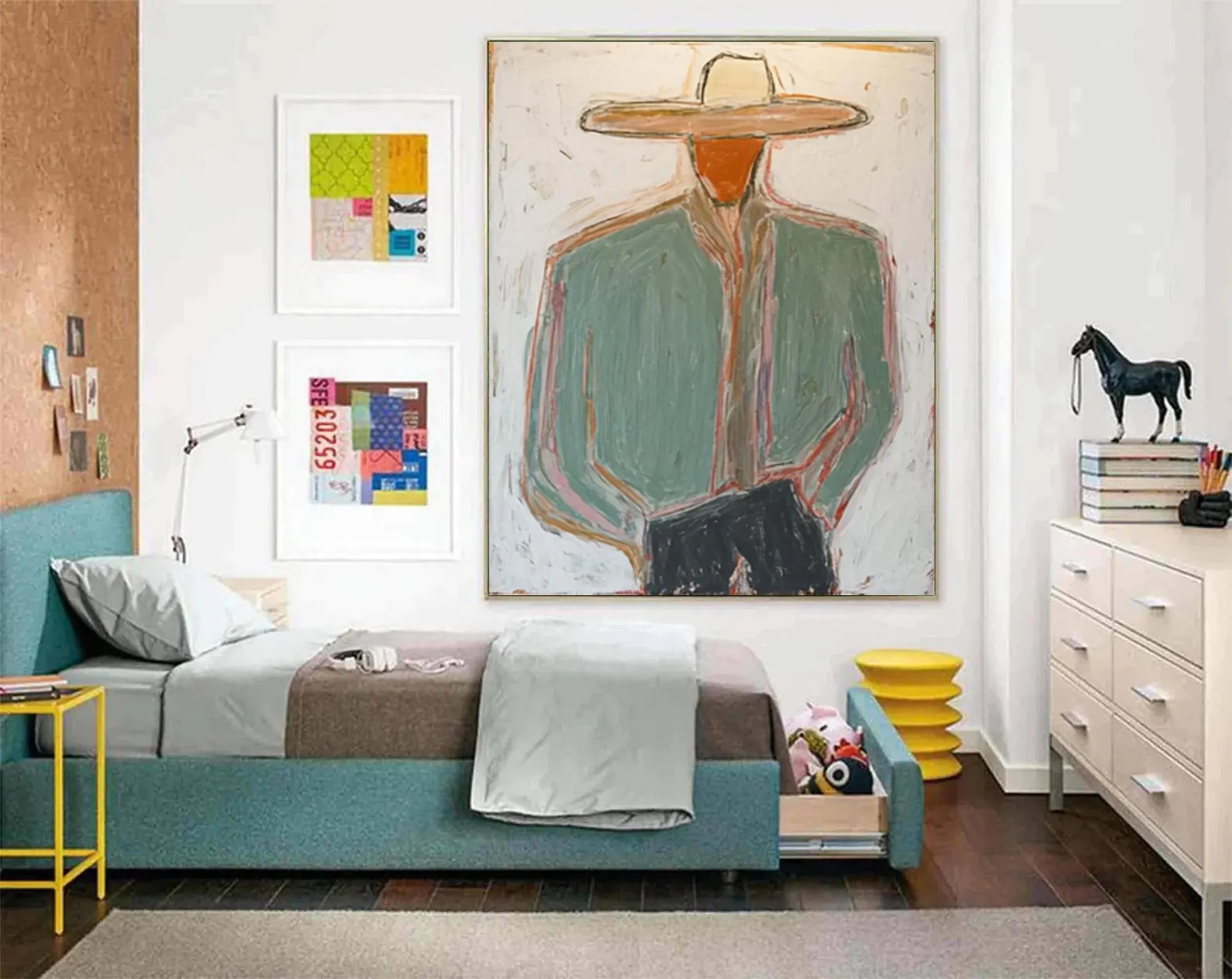 Mysterious Straw Hat Man