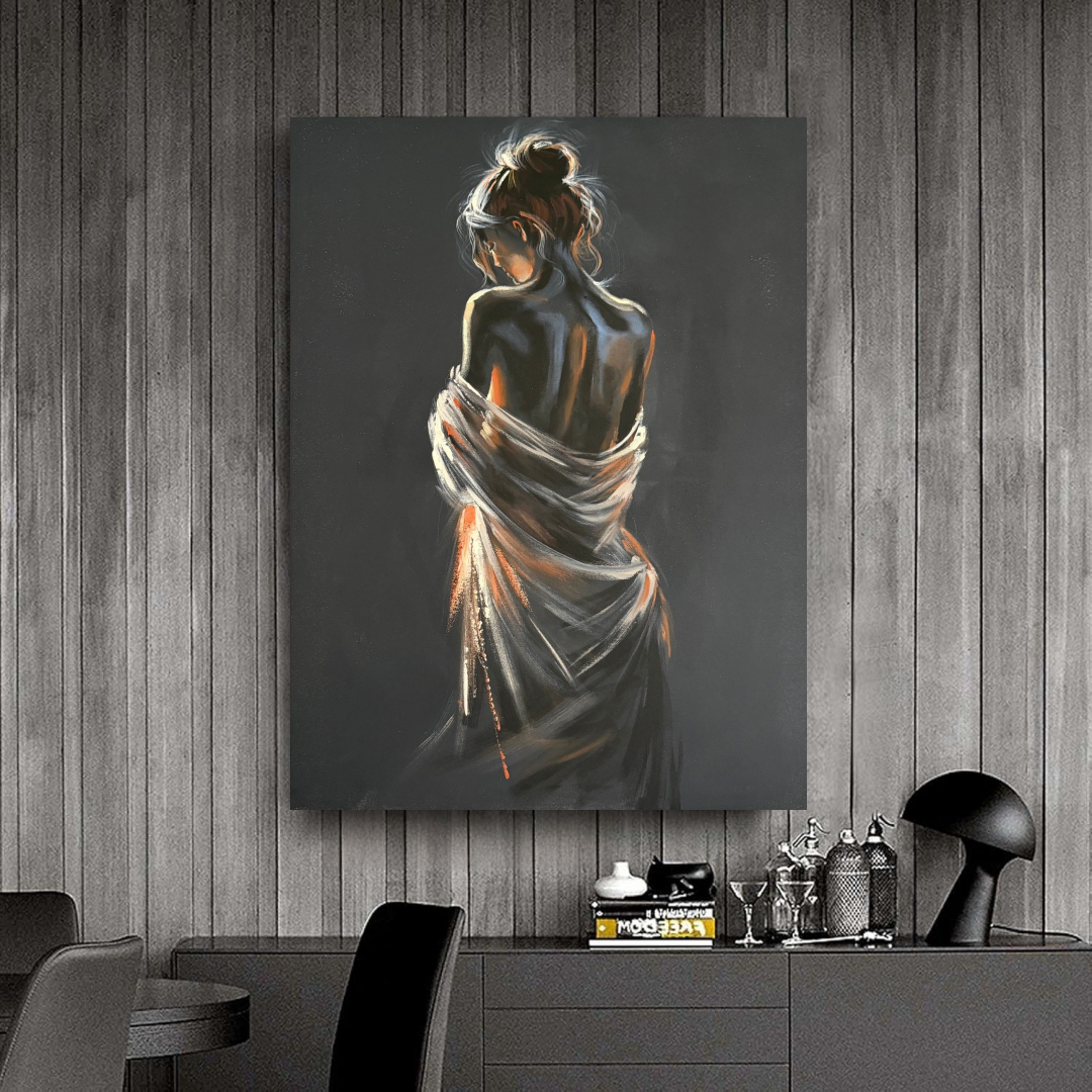 Ethereal Figure in Shadow