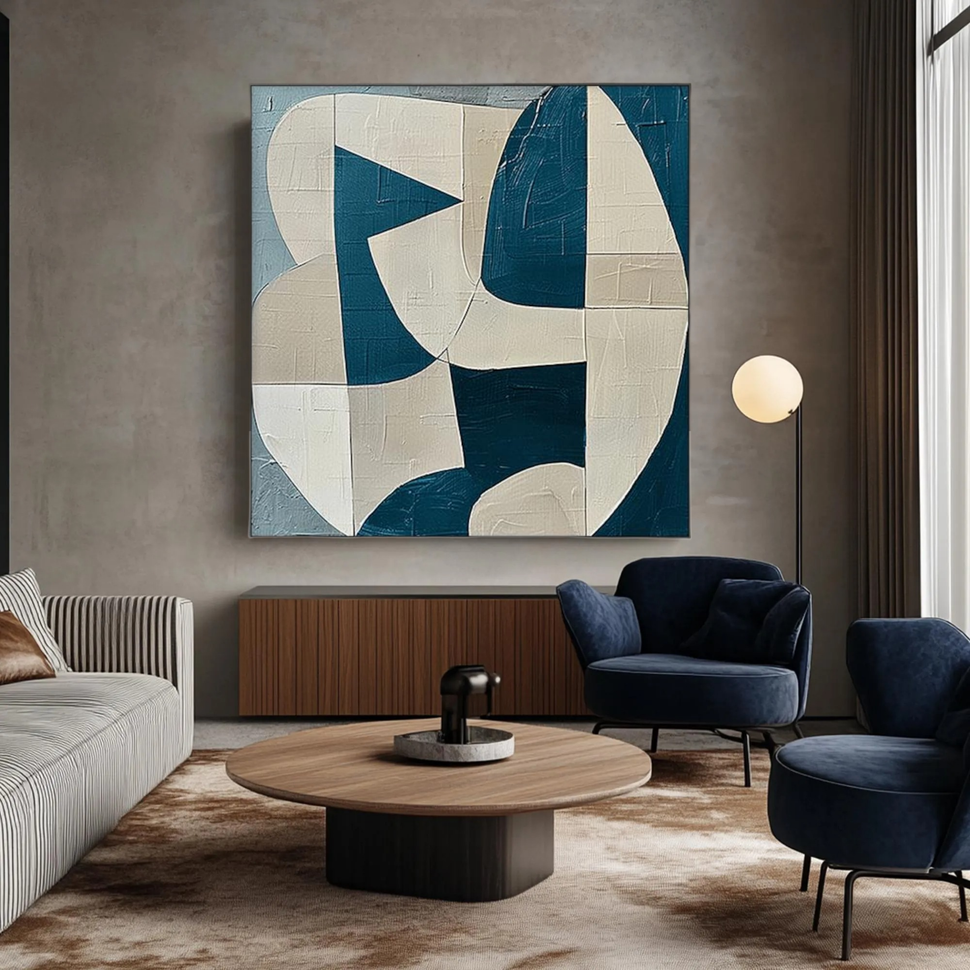 Geometric Dream Painting