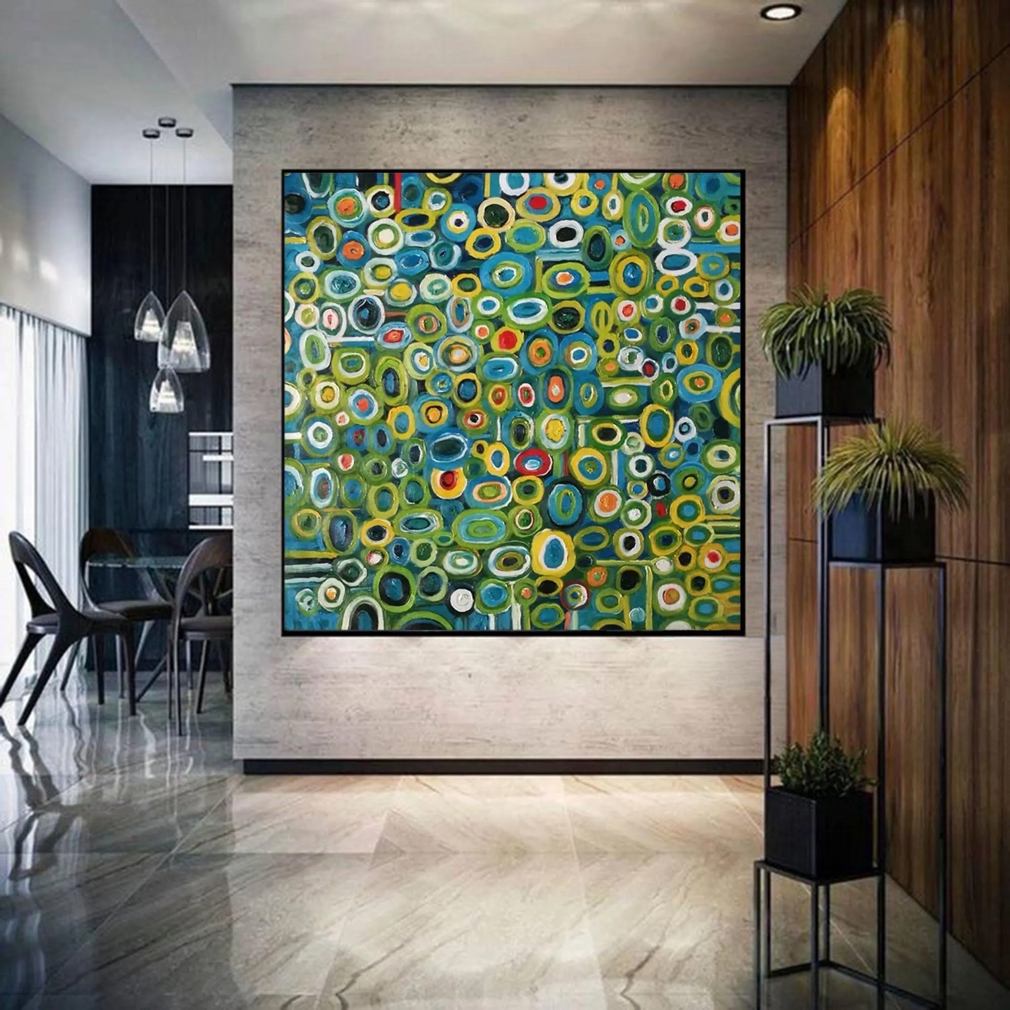 Colorful Circular Symphony