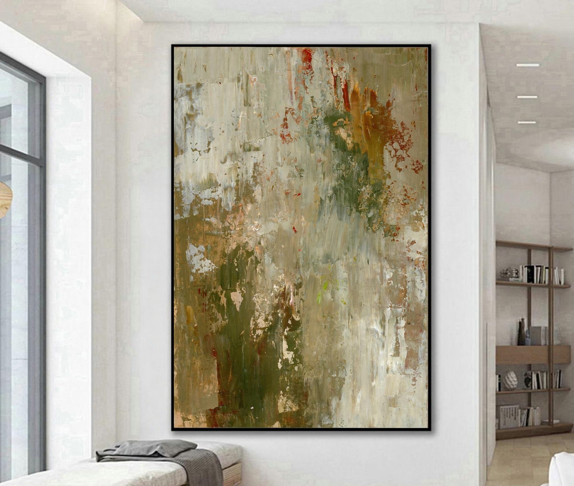 Subtle Grunge - Abstract Earthy Composition