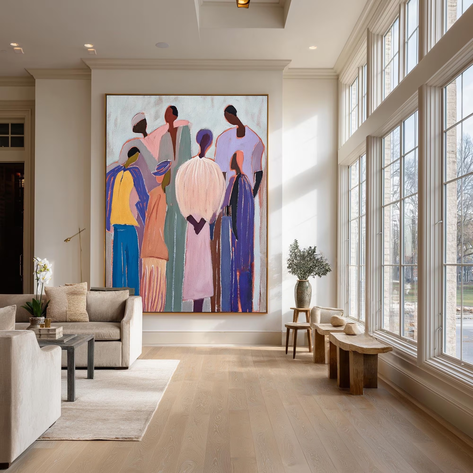 Harmony in Hues - Group Elegance