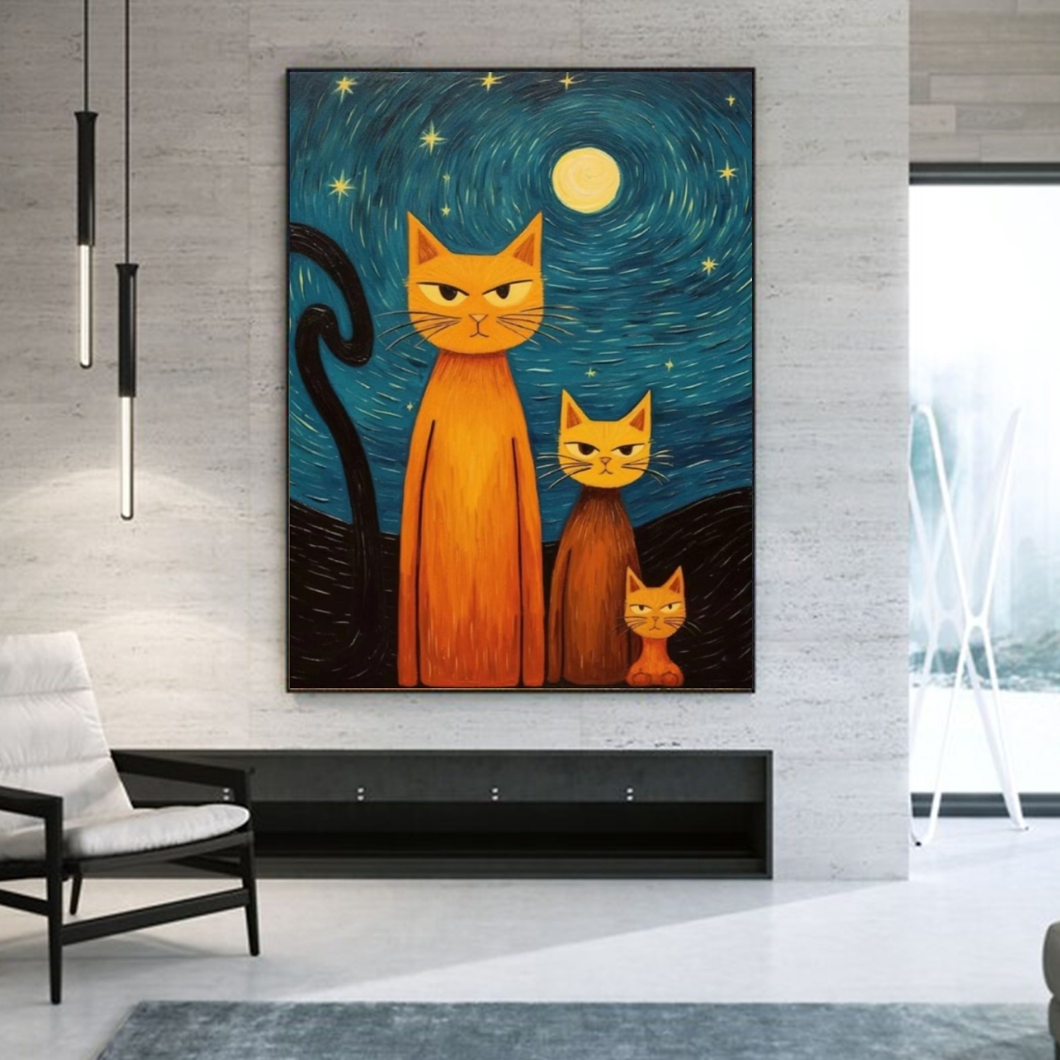 Night Watch Under the Moon