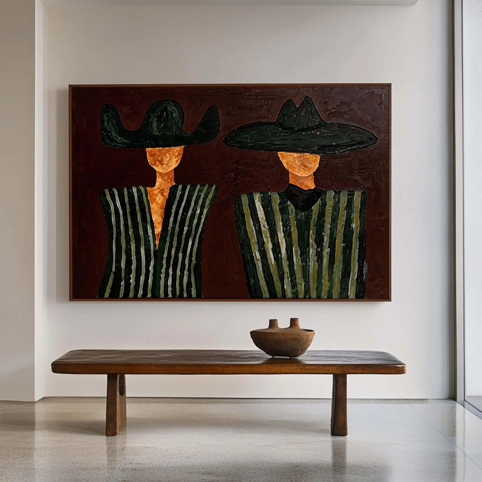 Two Faces in the Dark