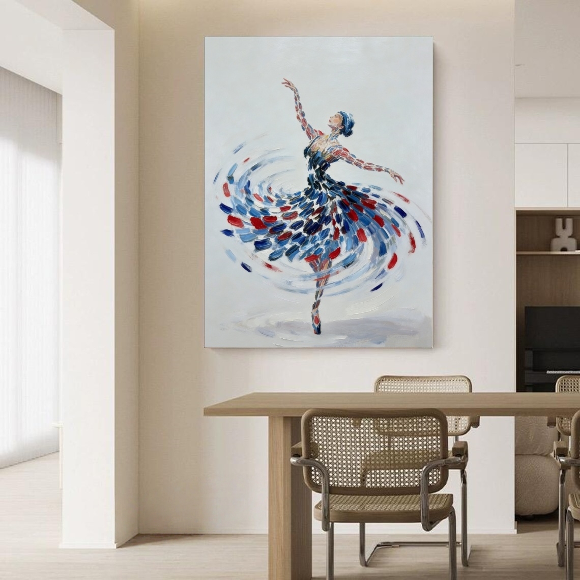 Vivid Ballerina Swirl