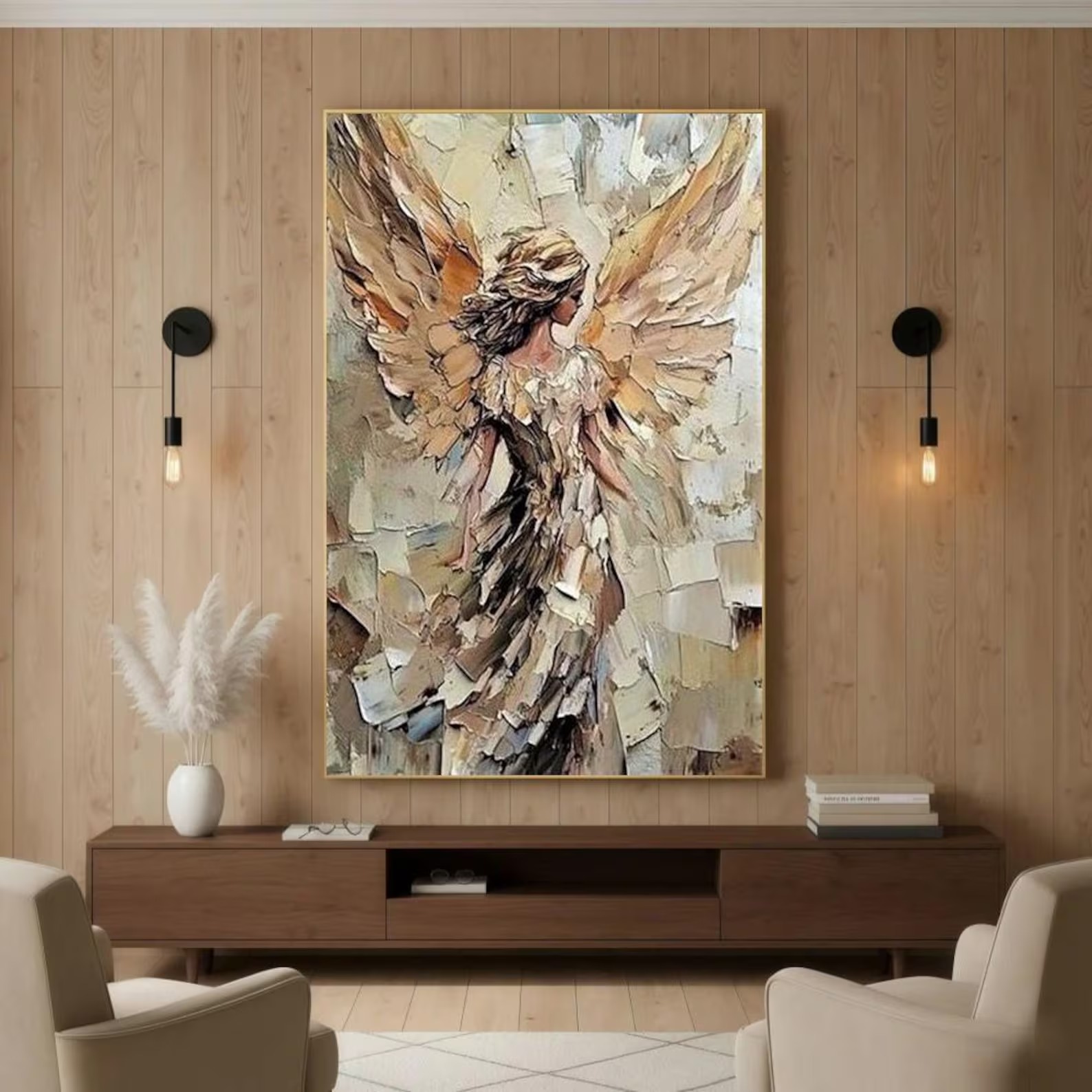 Angelic Palette Knife Dream