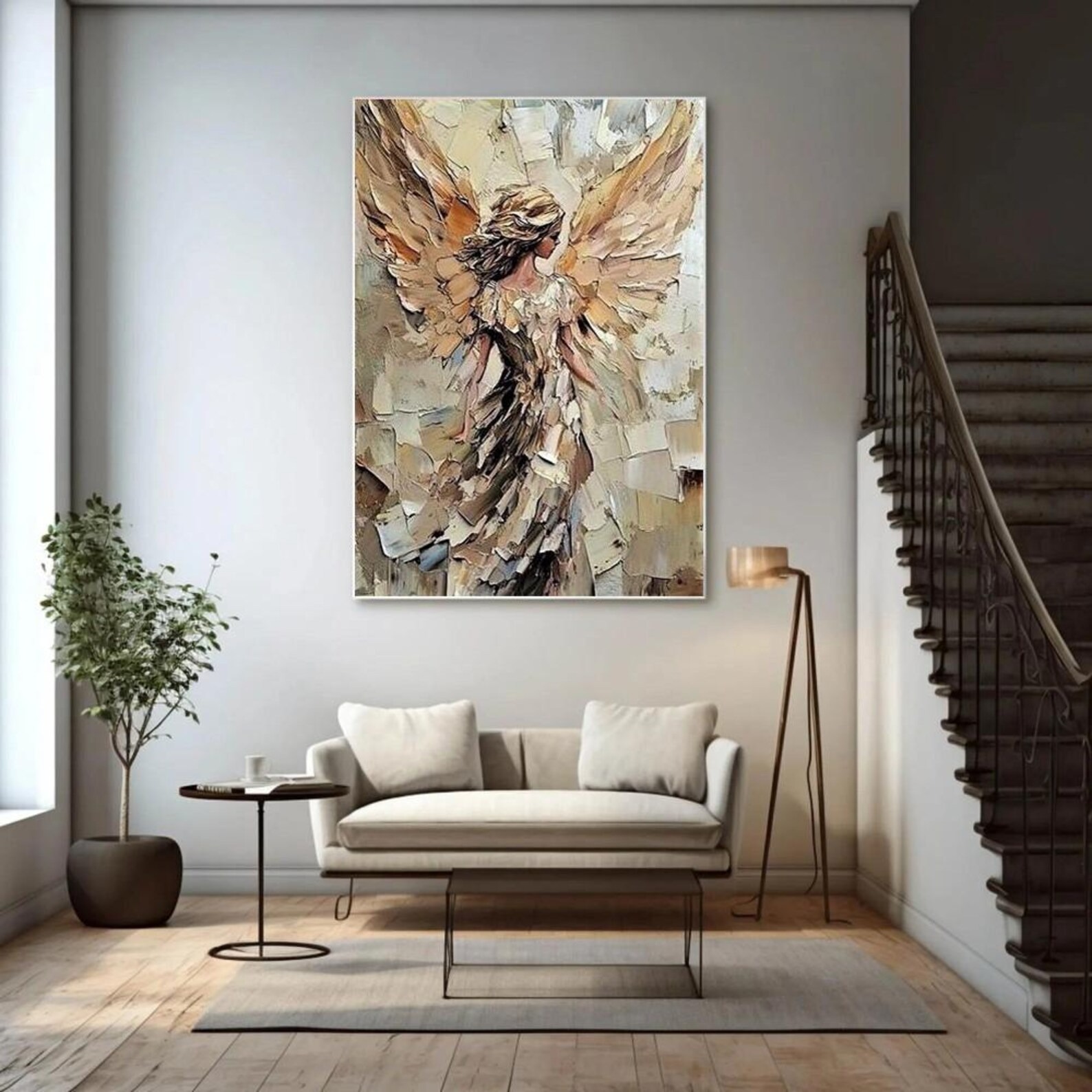 Angelic Palette Knife Dream