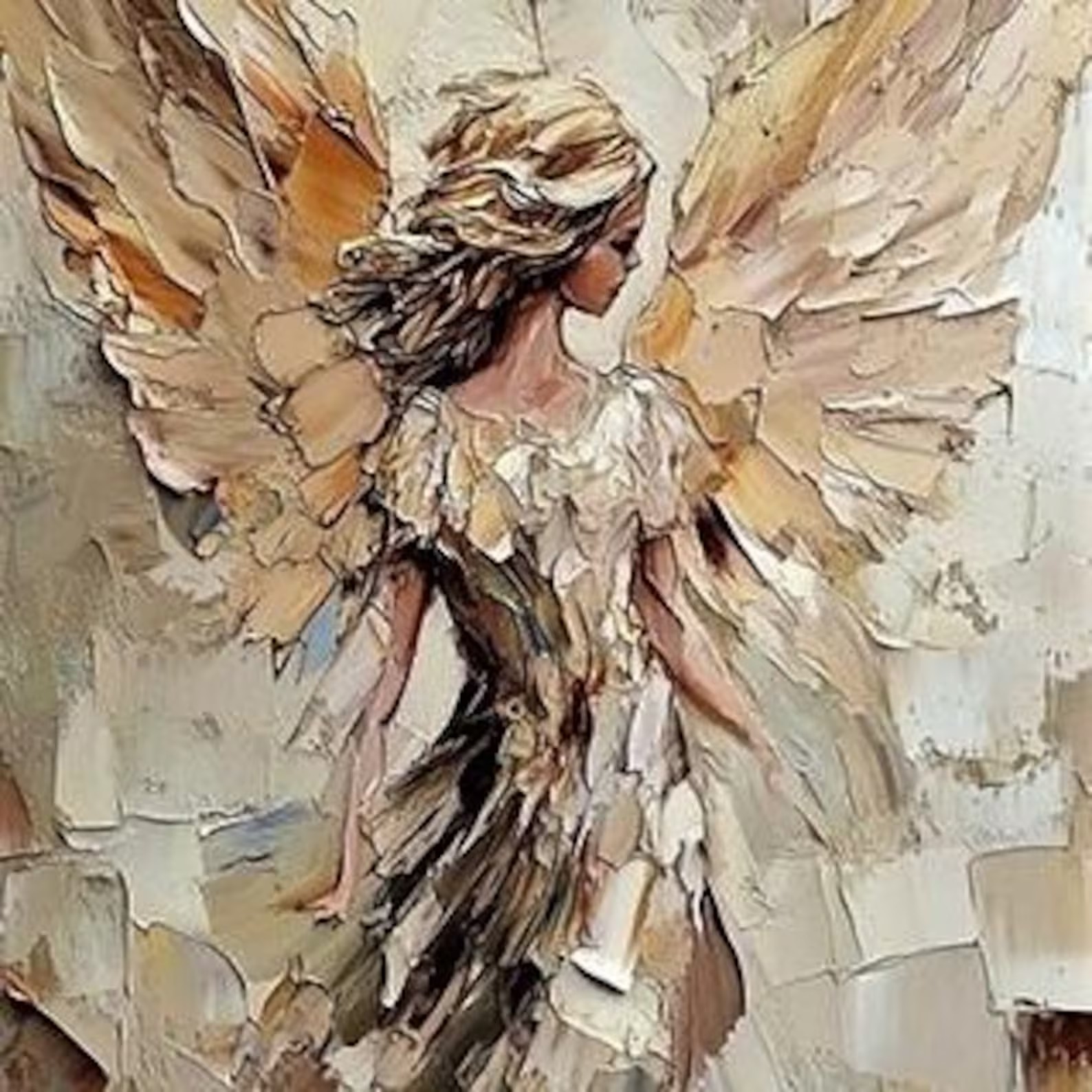 Angelic Palette Knife Dream