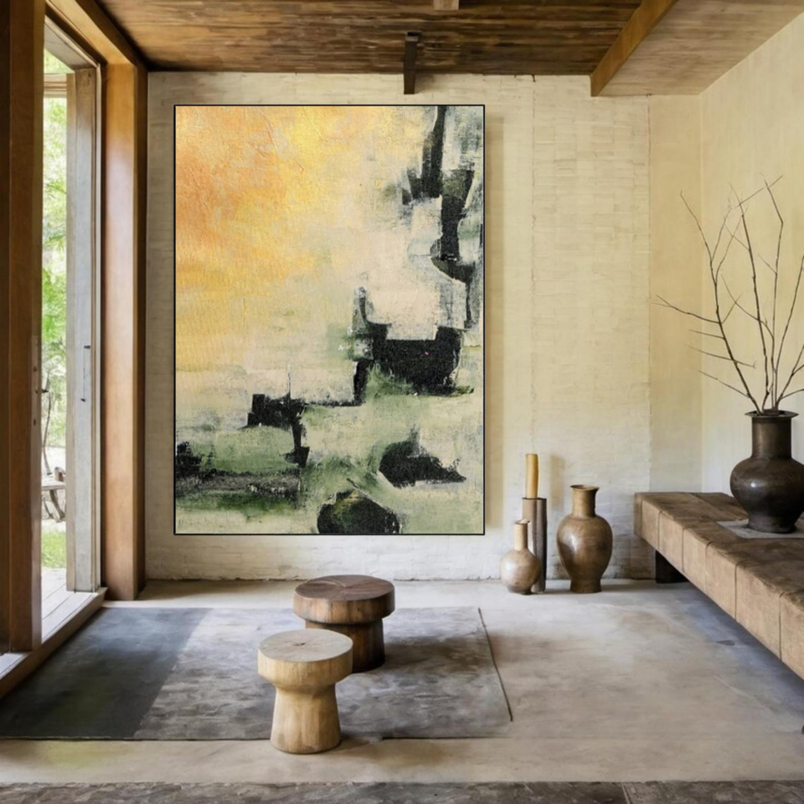 Sunlit Abstract Layers