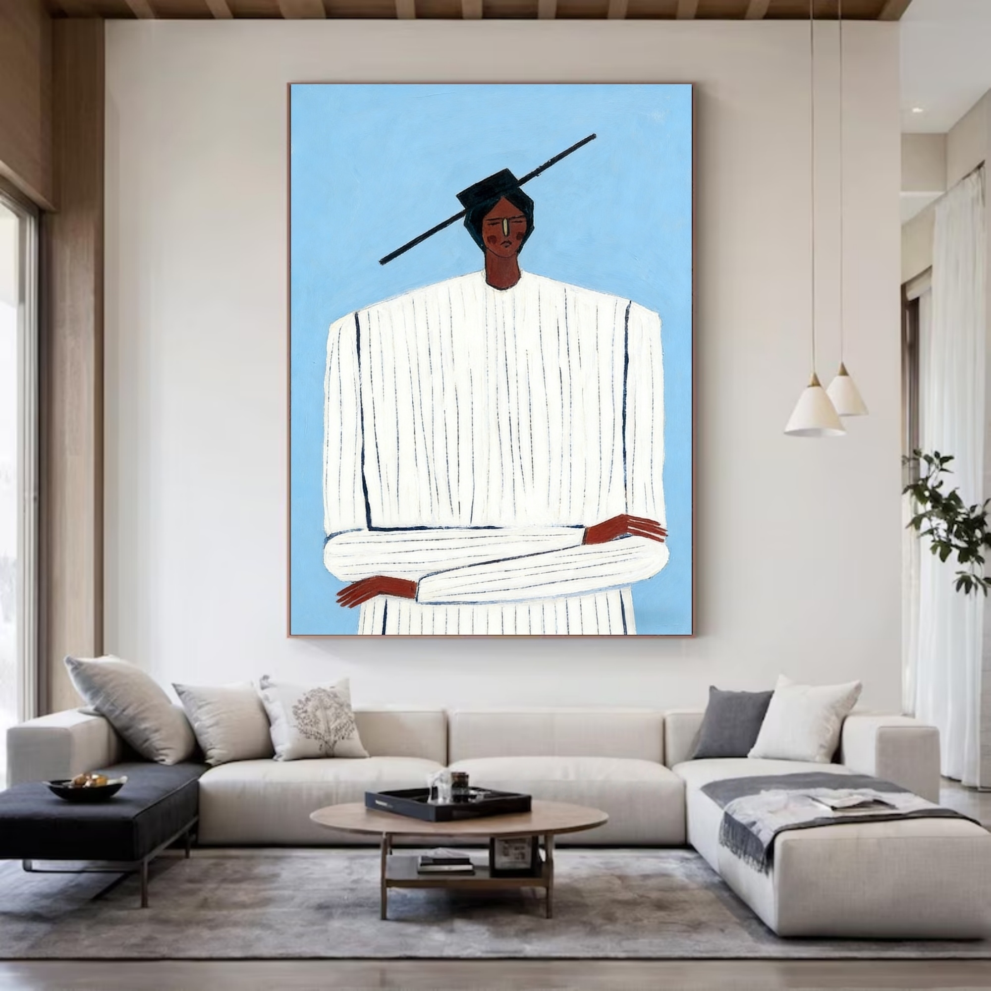 Elegant Stillness in White